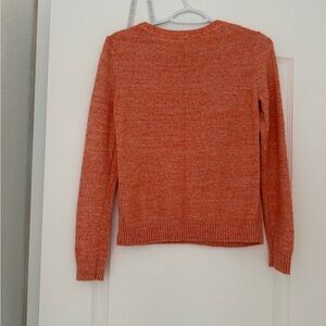 GAP Orange Knit Sweater Crewneck Size S